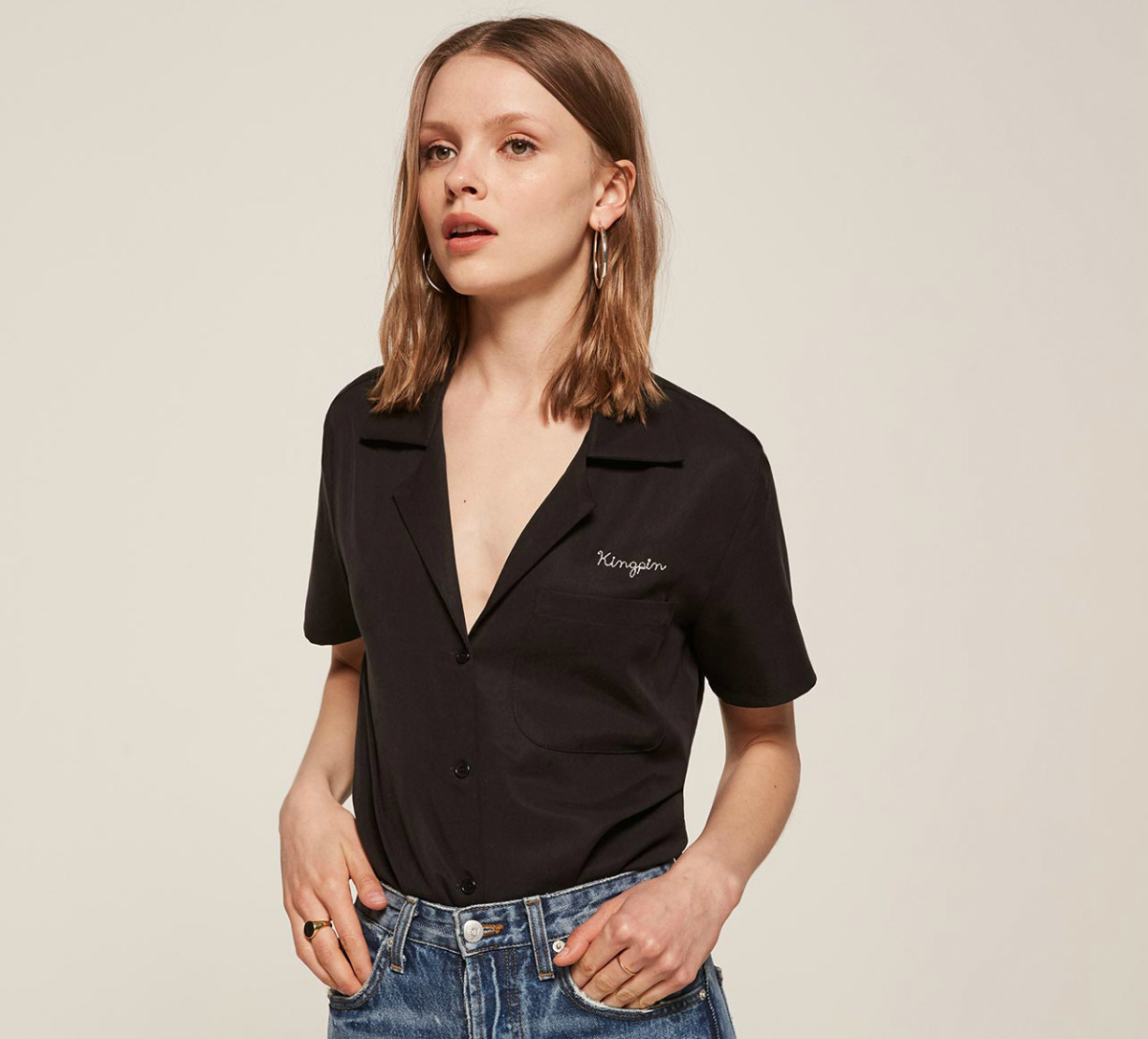 Reformation Kingpin top, $67 (from $168), available at Reformation.