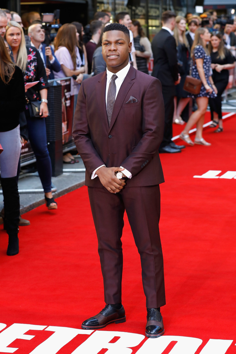 John Boyega at the European premiere of "Detroit" in London. Photo: Tristan Fewings/Getty Images
