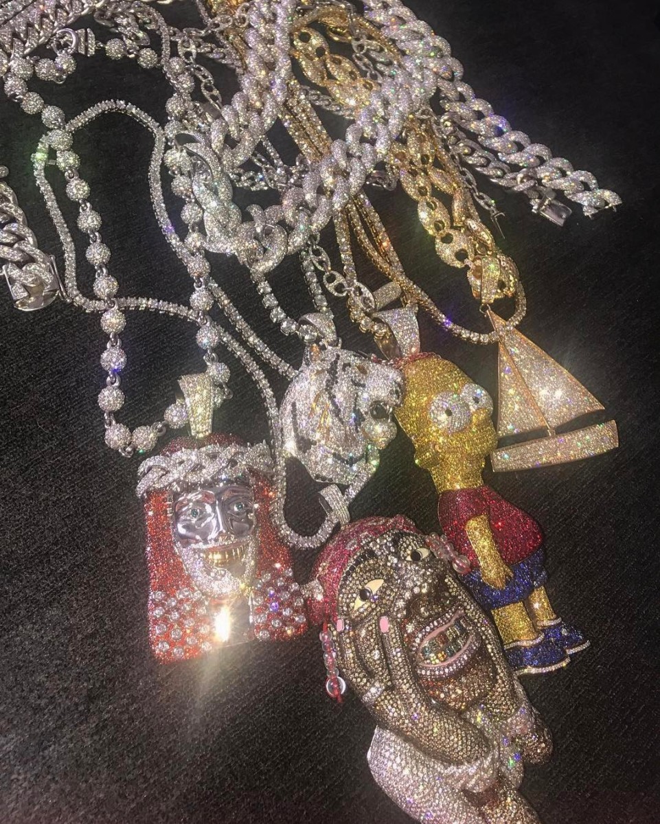 Bart simpson sale chain lil yachty