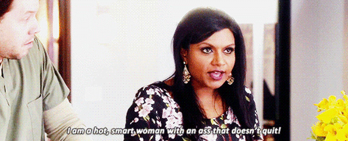 If you don't look up to Mindy Lahiri, I don't know what to tell you. Photo: Giphy