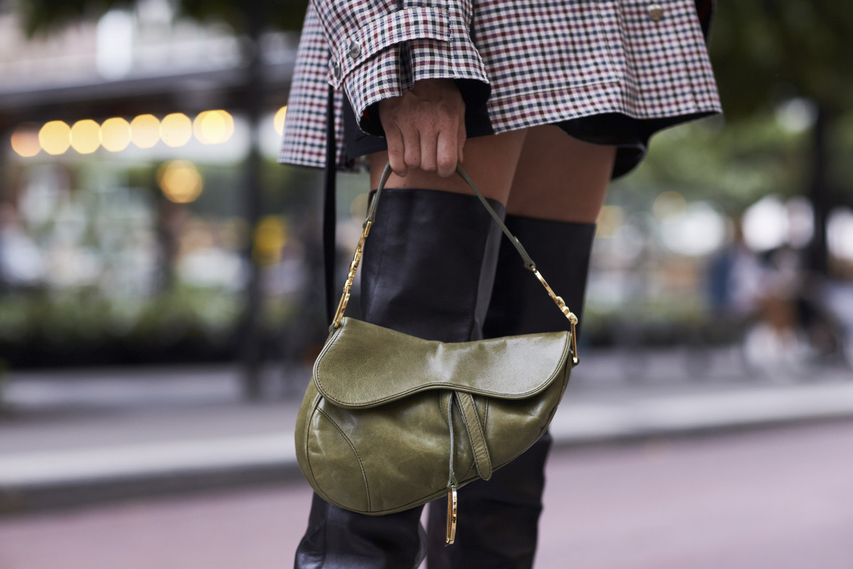 Dior Saddle bag. Photo: Imaxtree