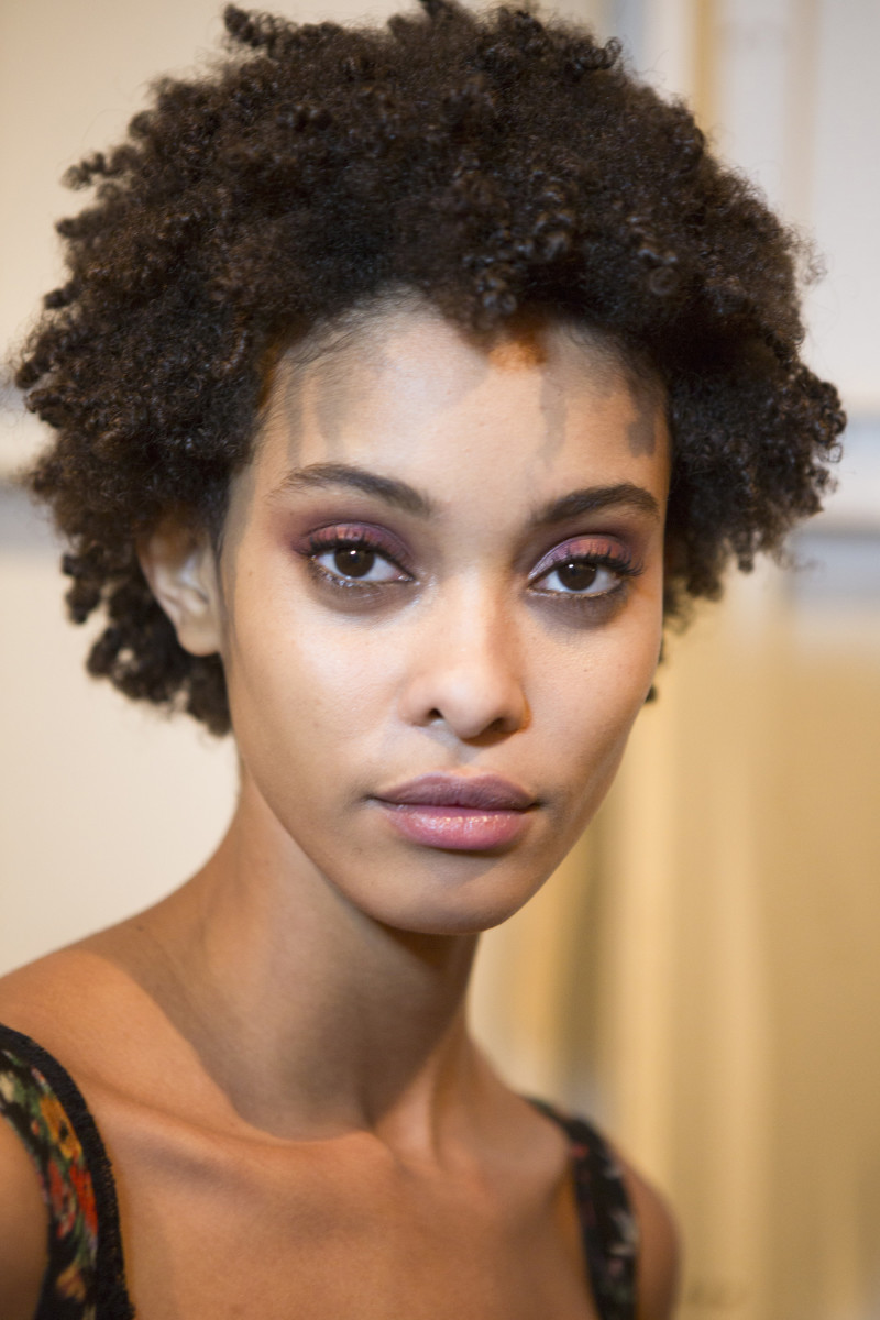The makeup look at Brock Collection. Photo: Imaxtree