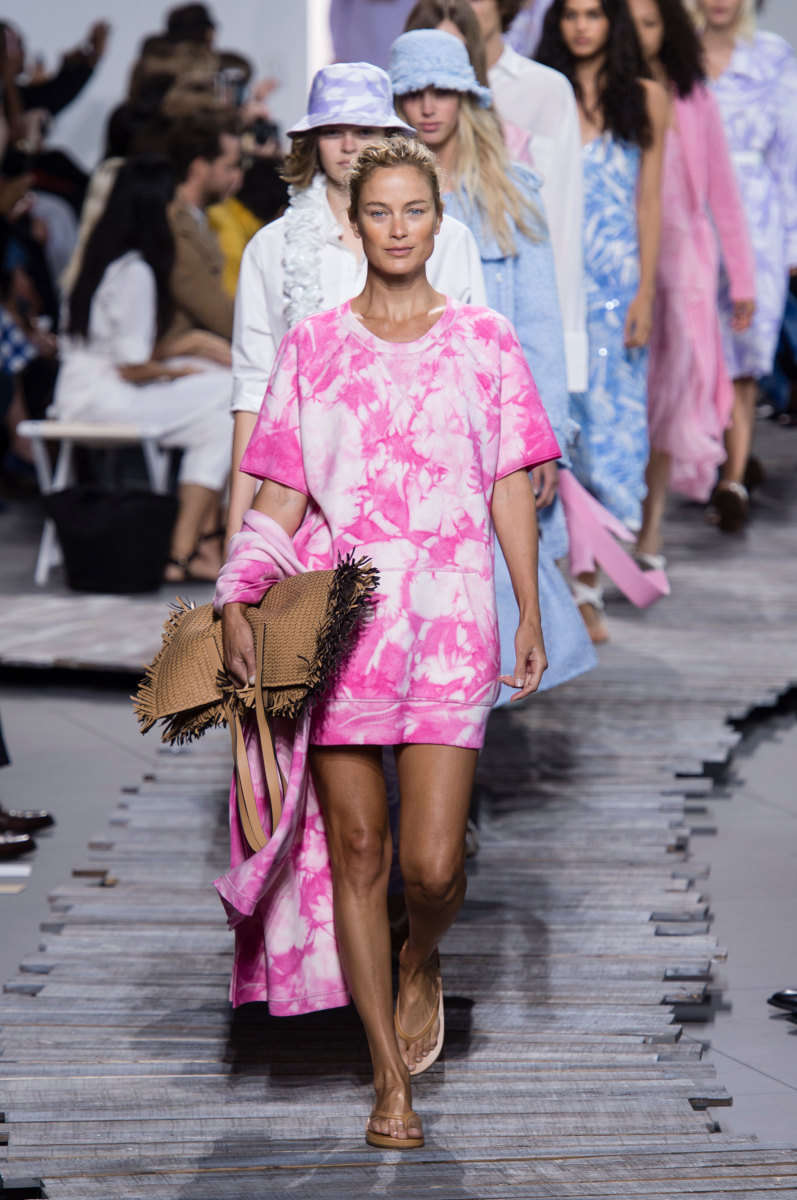 A look from the Michael Kors Spring 2018 show. Photo: Imaxtree