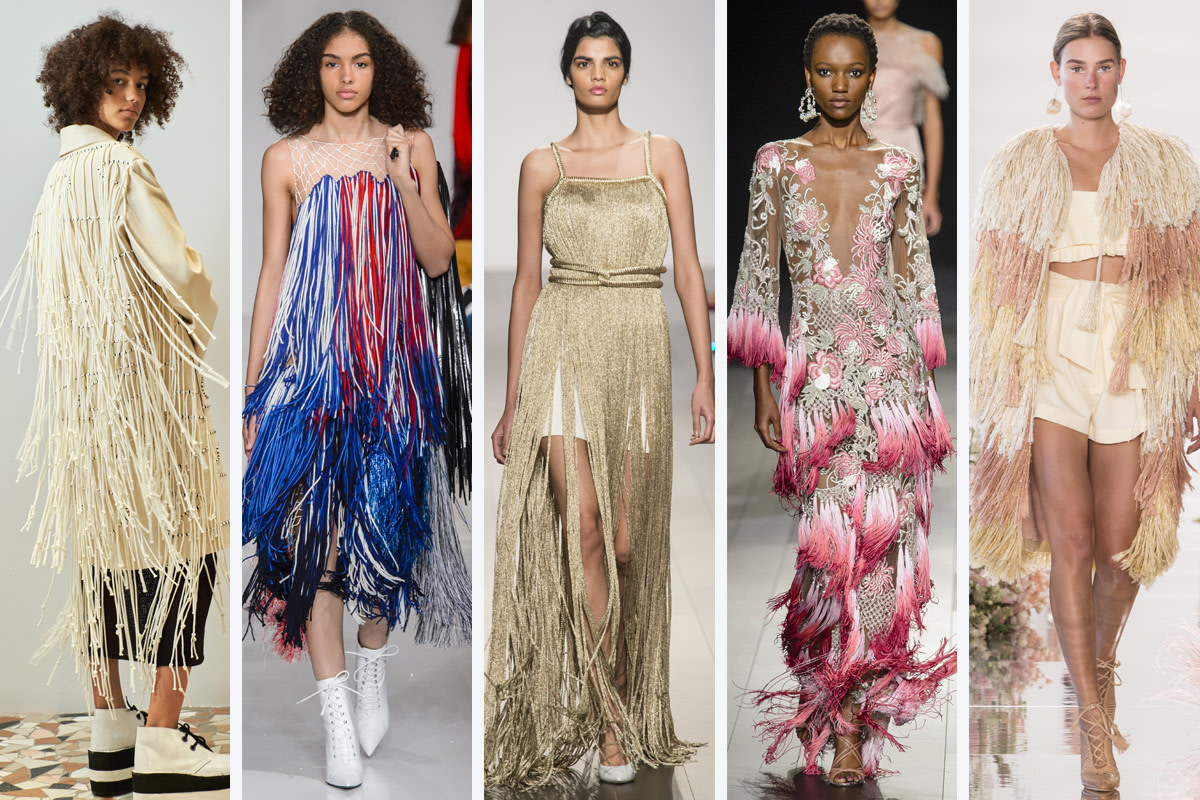 Image result for fringe trend spring 2018