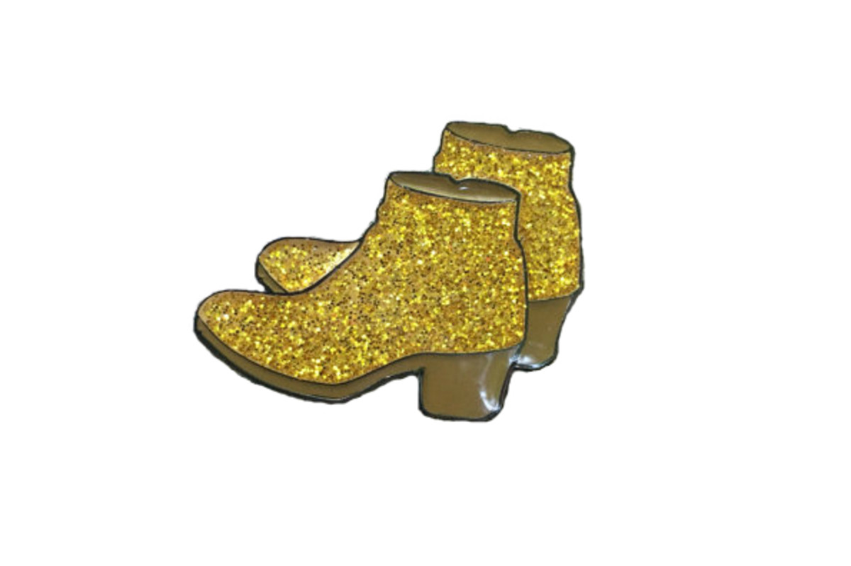 Maura's Favorite Pair of Shoes Got the Enamel Pin Treatment Fashionista