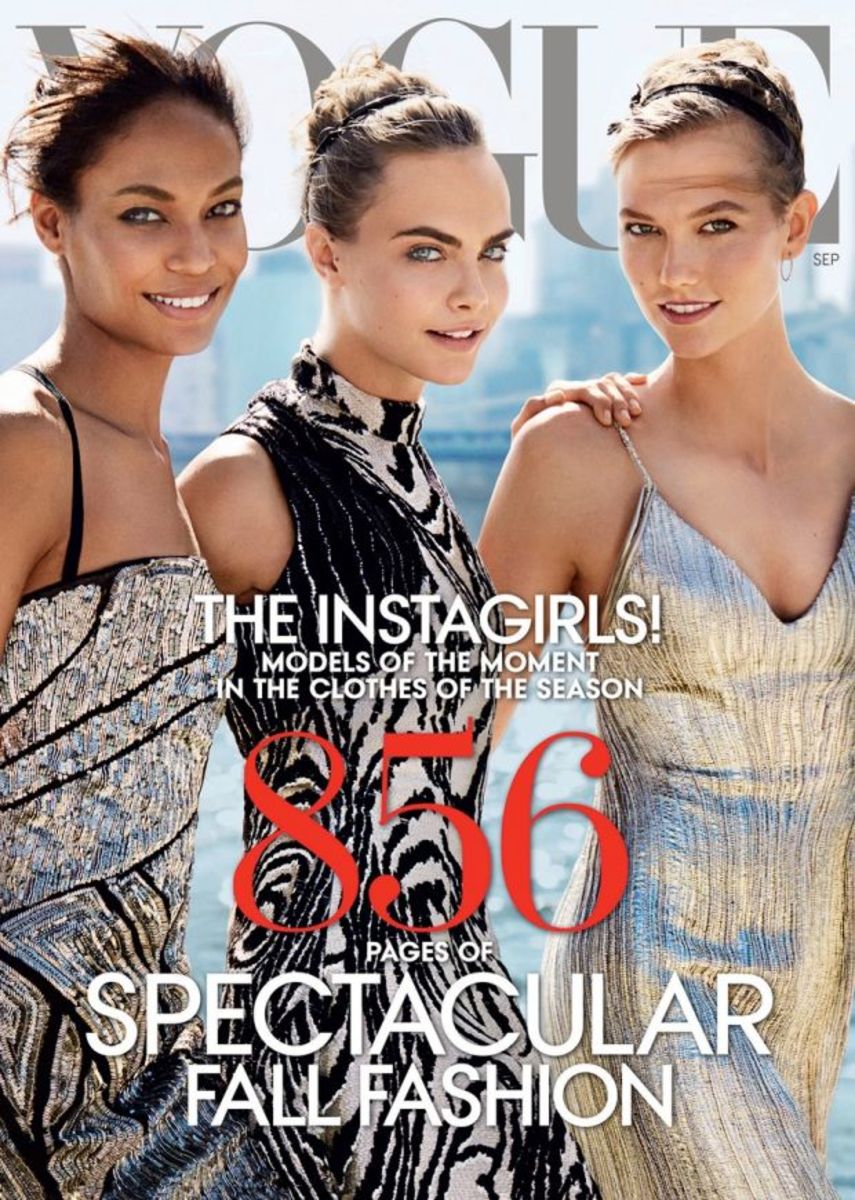 Bella Hadid and Taylor Hill Are 'Instagirls' on 'Vogue' Paris's