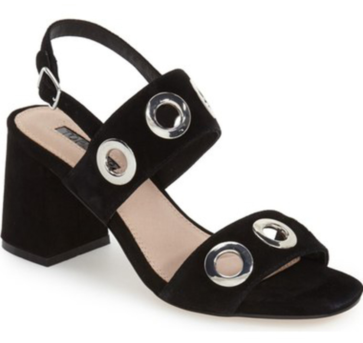 Topshop 'Round' Eyelet Slingback Sandal, $40 (was $85), available at norstrom.com.