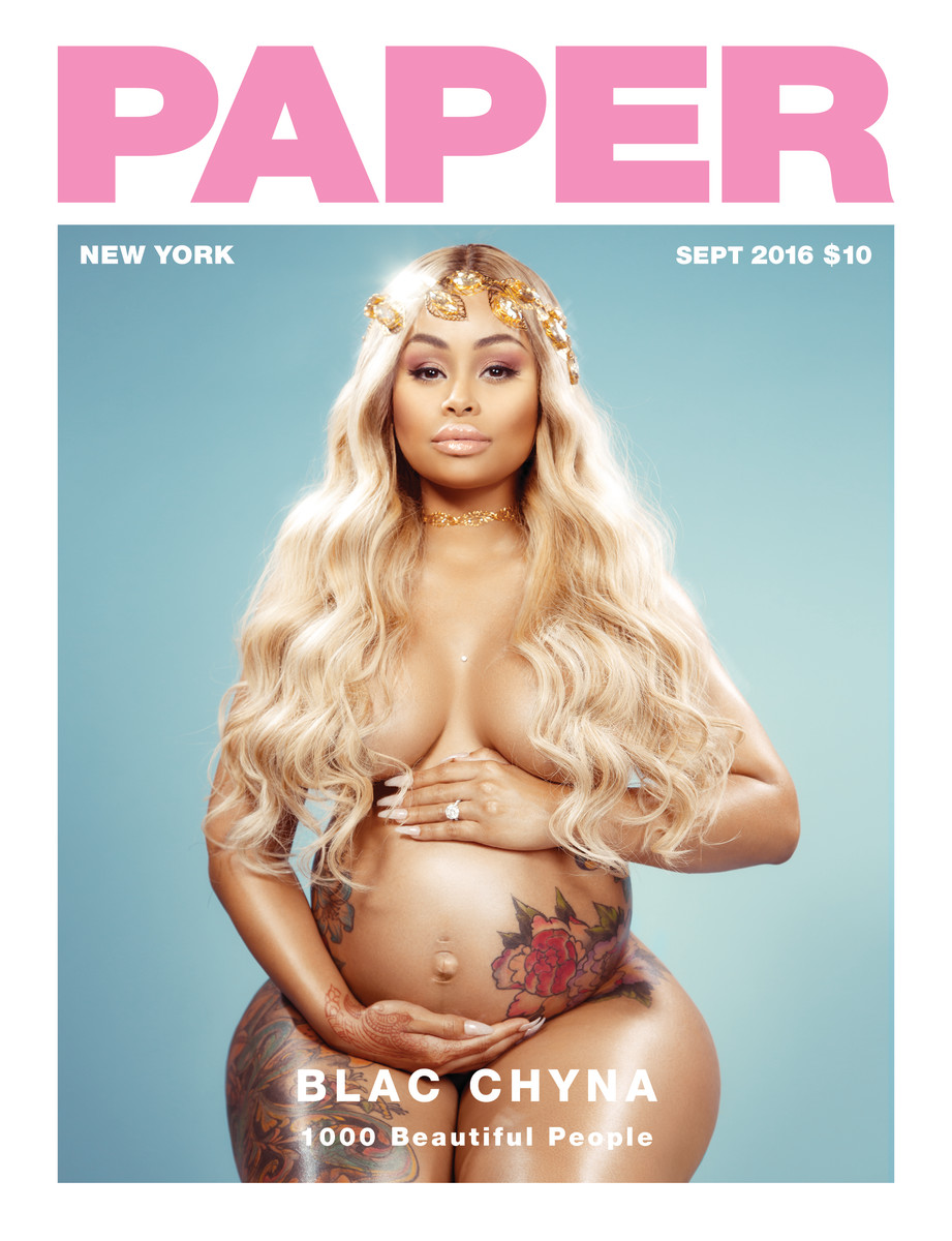 Blac Chyna for Paper Magazine. Photo: Charlotte Rutherford/Courtesy of PAPER Magazine