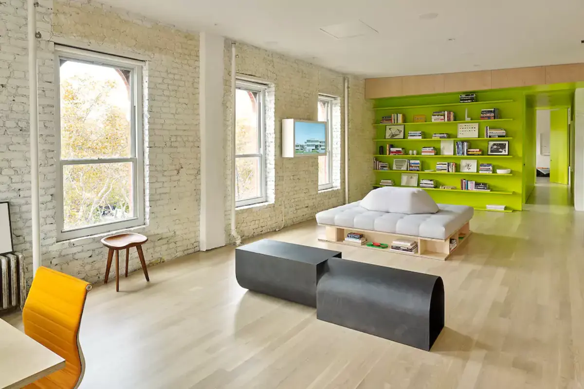 Exposed brick for the win. Photo: Airbnb