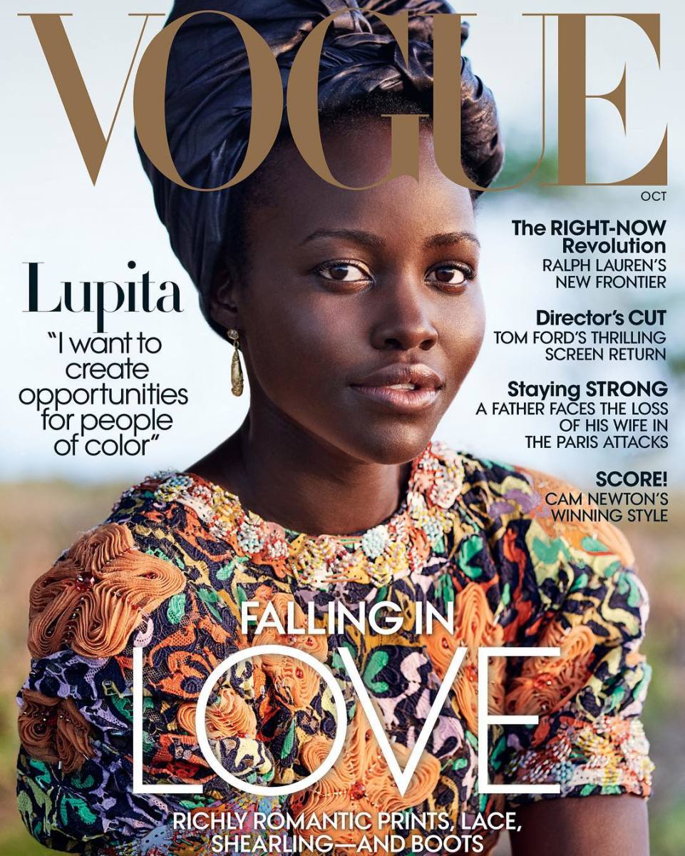 Lupita Nyong'o Covers 'Vogue' for the Second October in a Row - Fashionista