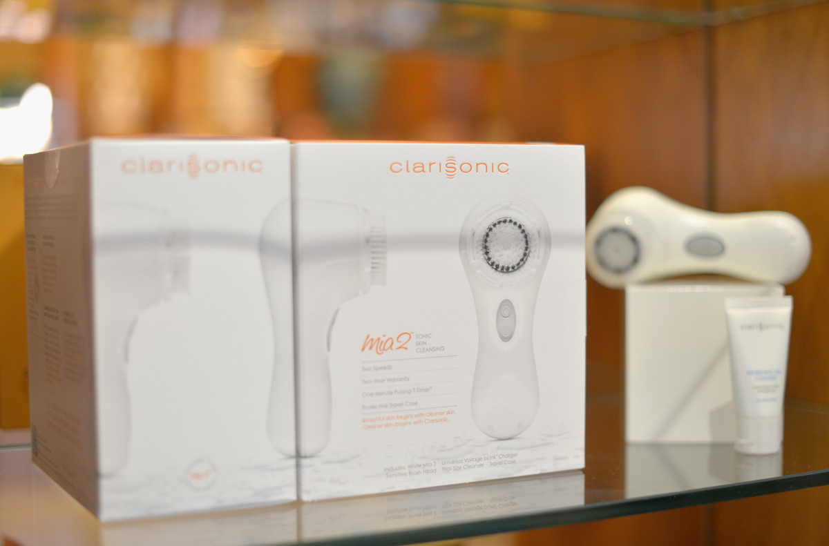 A range of skin-care brushes from Clarisonic. Photo: Charley Gallay/Getty Images