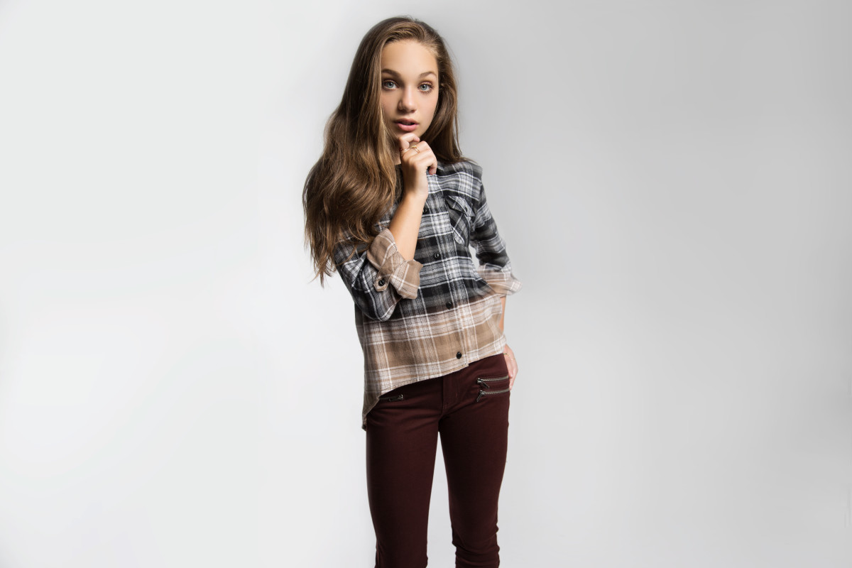 Maddie Ziegler models looks from her fall Maddie line. Photo: Courtesy