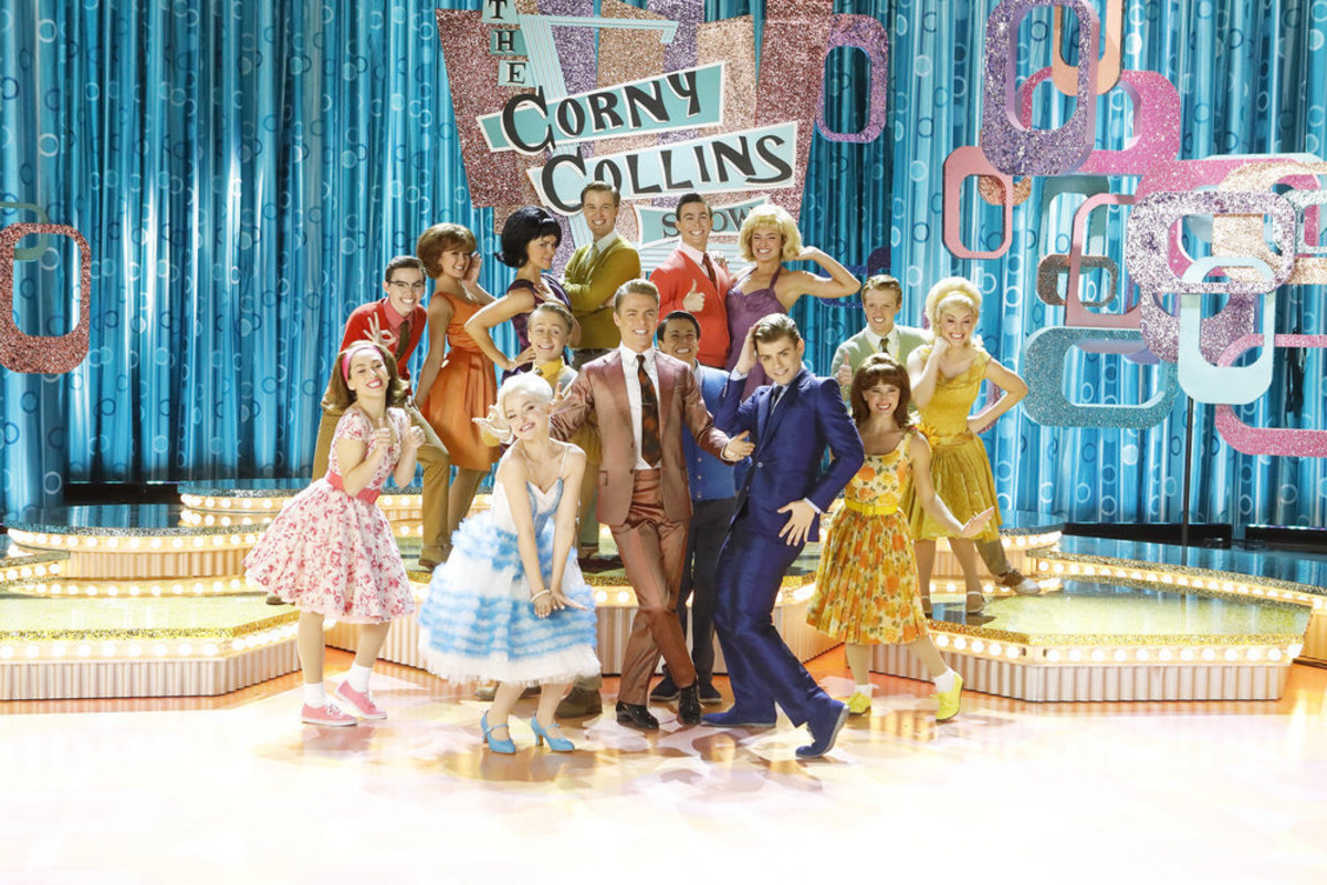 "The New Kids" surrounding Corny Collins. Photo: Trae Patton/NBC