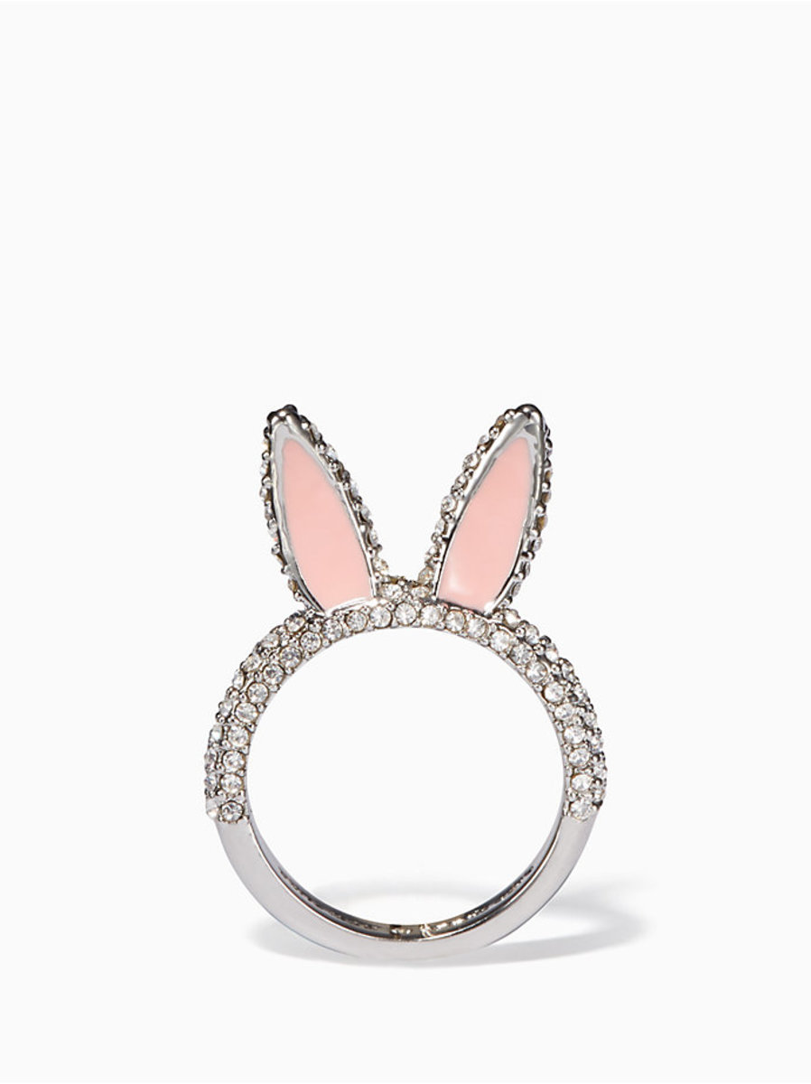 Kate Spade Make Magic Rabbit Ears Ring, $68, available at Kate Spade.