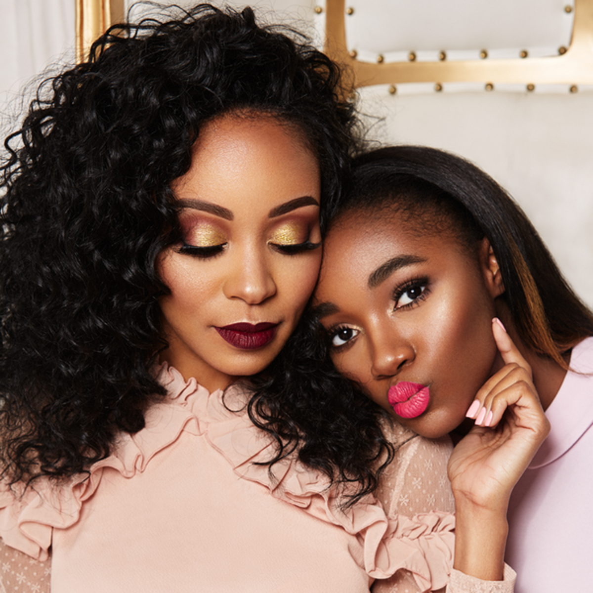 Beauty Bakerie founder Cashmere Nicole with her daughter. Photo: Courtesy of Beauty Bakerie
