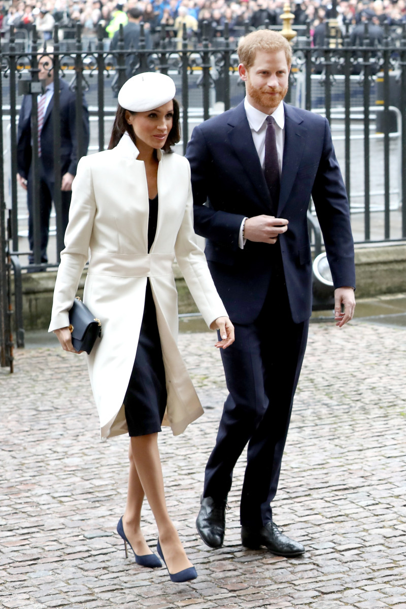 Meghan markle shop white jacket