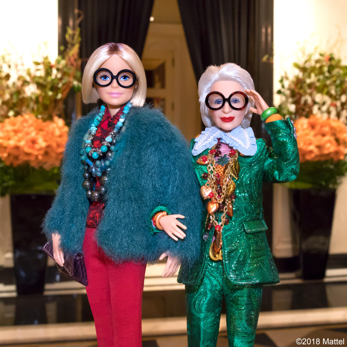 iris apfel doll mattel