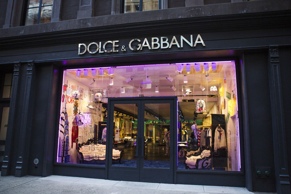The exterior of the new Dolce & Gabbana boutique in SoHo. Photo: Dolce & Gabbana