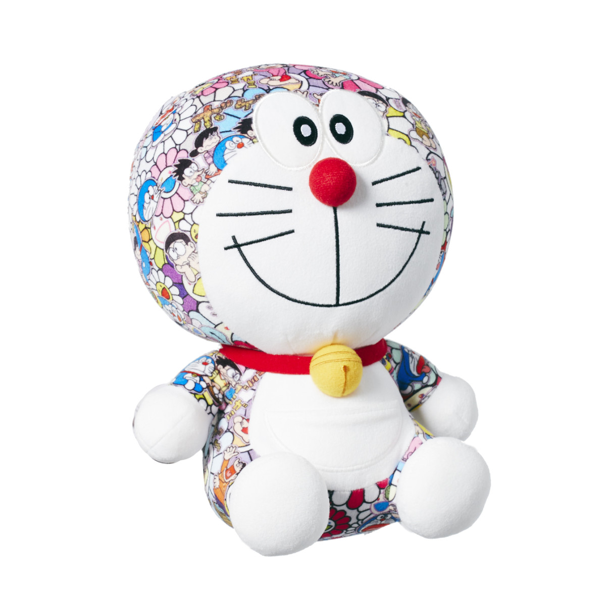 Uniqlo's "UT Doraemon" plush toy in collaboration with Takashi Murakami. Photo: Uniqlo