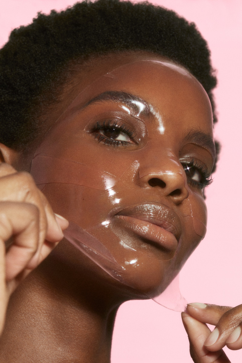 A campaign image for the new Glow Recipe Watermelon Jelly Sheet Mask. Photo: Christine Hahn/Glow Recipe