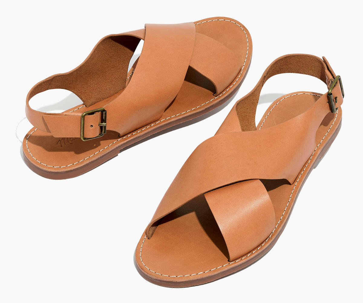 The Boardwalk Crossover Sandal, $59.50, available at Madewell.