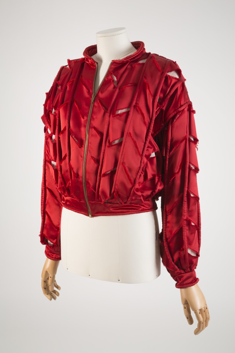Vivienne Westwood, jacket, rayon satin, spring 1991, England. The Museum at FIT, 98.140.1, museum purchase. Photo: Courtesy   