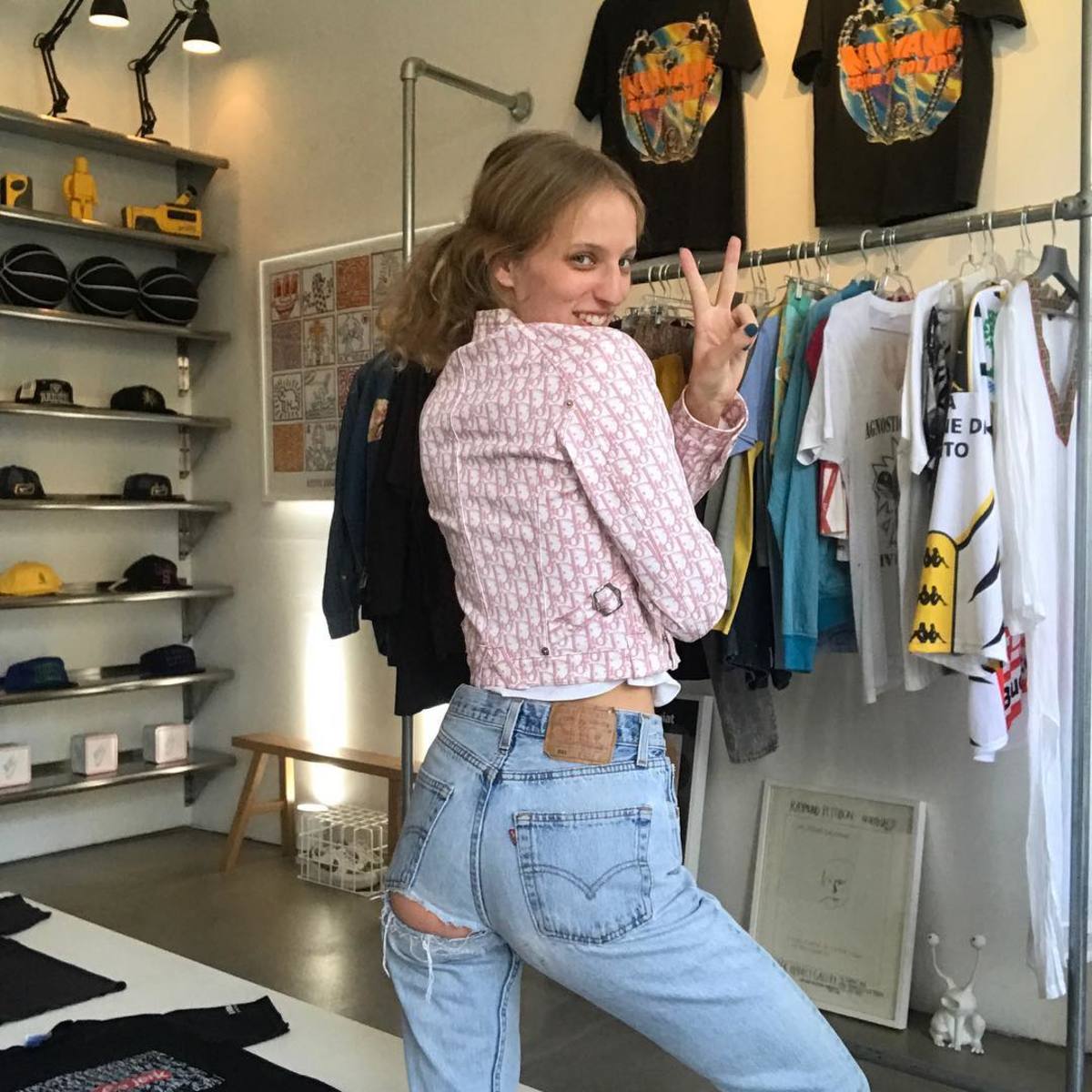 Petra Collins at Procell. Photo: @procell/Instagram