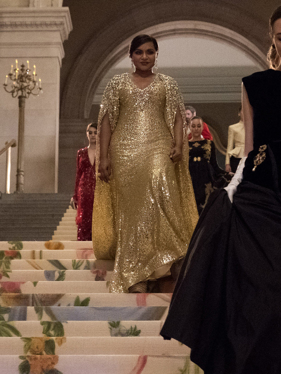Mindy Kaling as Amita in "Ocean's 8." Photo: Barry Wetcher