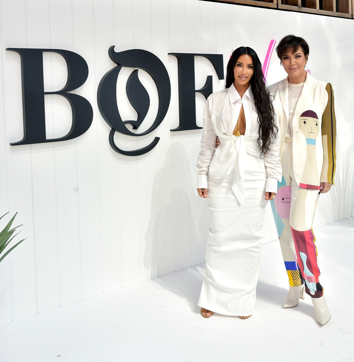 Kim Kardashian and Kris Jenner at BoF West. Photo: Stefanie Keenan/Getty Images for The Business of Fashion