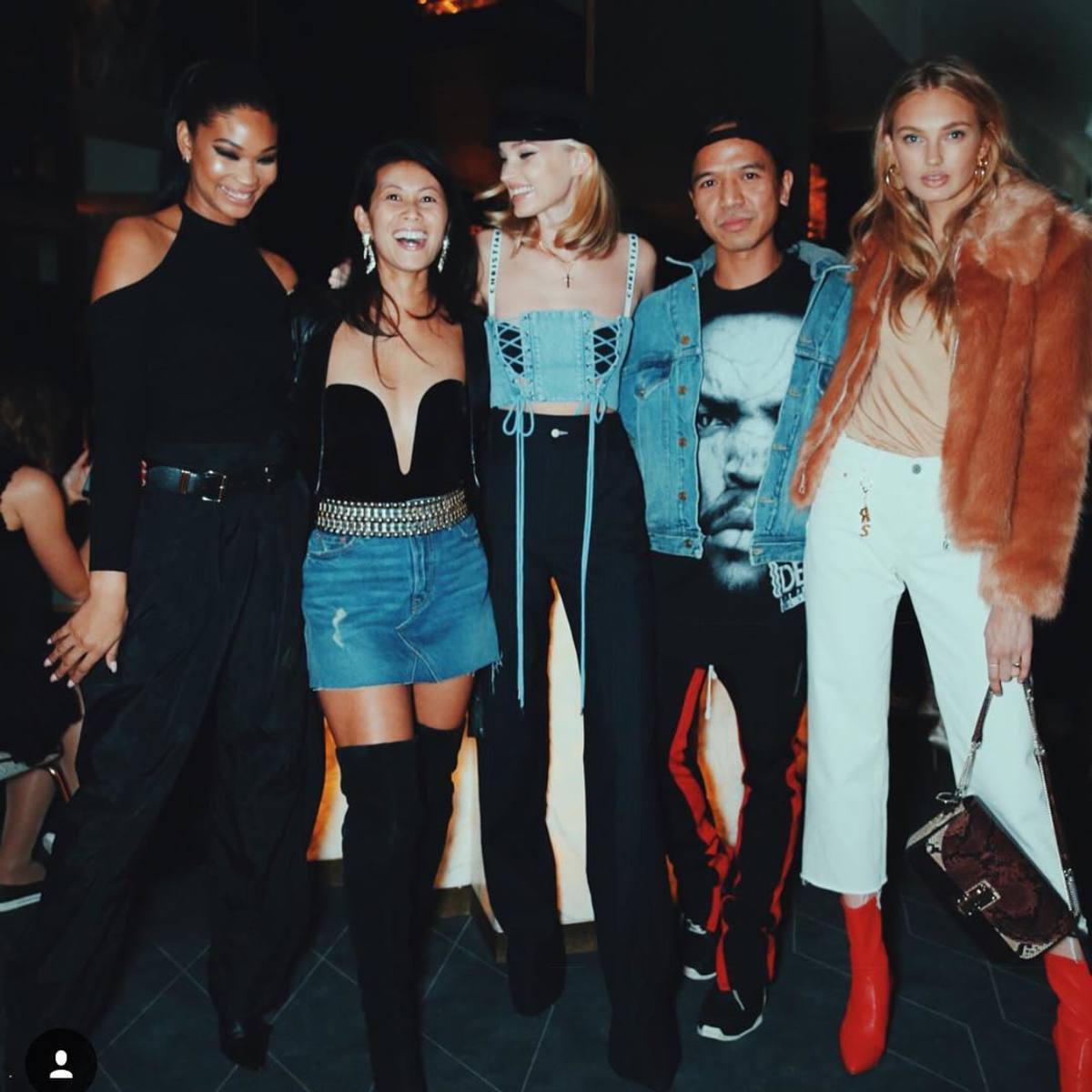 Michael Mente at a FRWD event at Paris Fashion Week. Photo: @mmente/Instagram