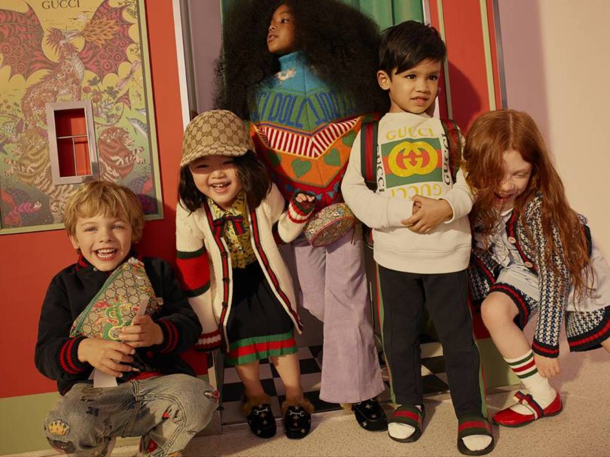 Net-a-Porter launches kidswear with Gucci. Photo: Net-a-Porter 