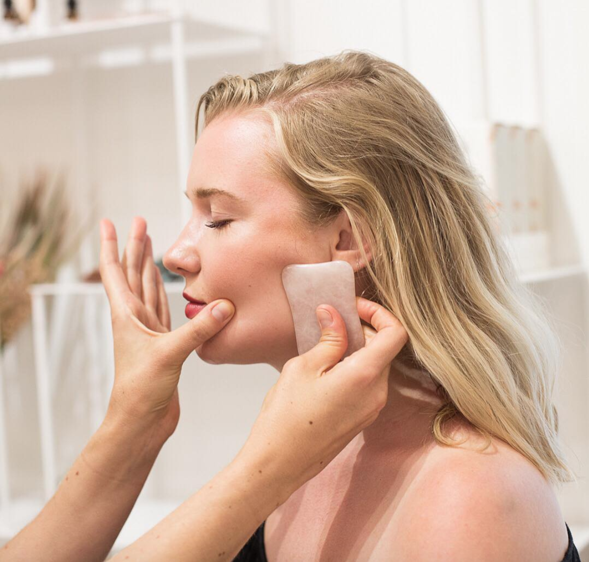 What To Know About Gua Sha The Old School Crystal Skin Tools Taking 