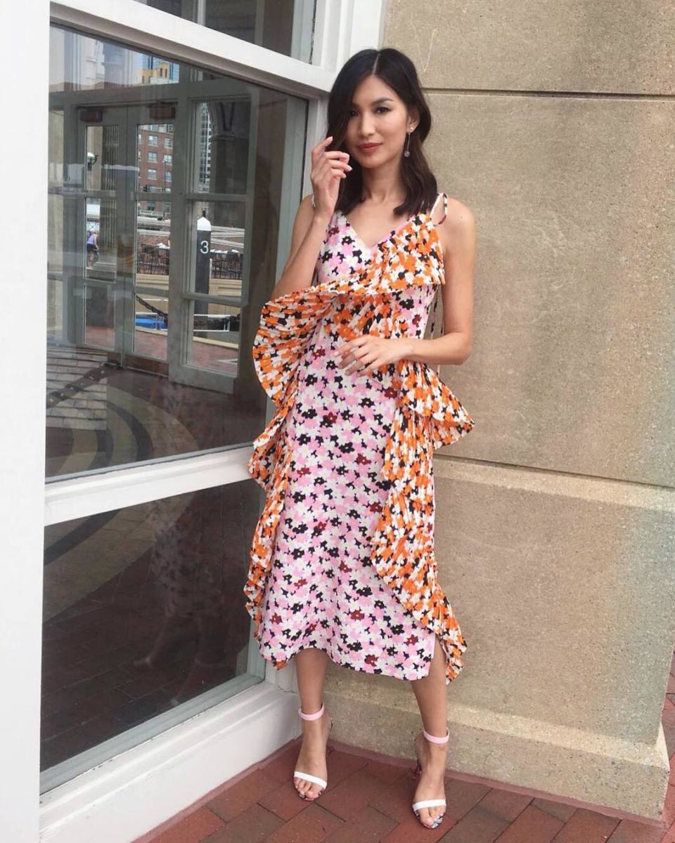 kenzo floral dress