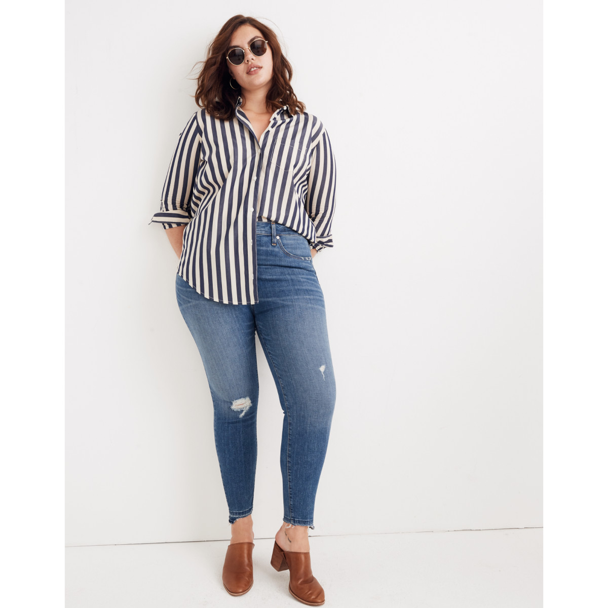 A look from Madewell's new extended sizing. Photo: Madewell