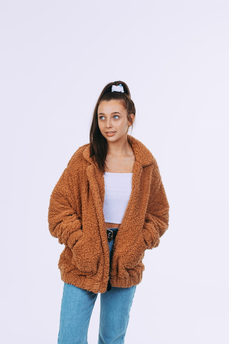 View Emma Chamberlain Poopy Jacket Pics