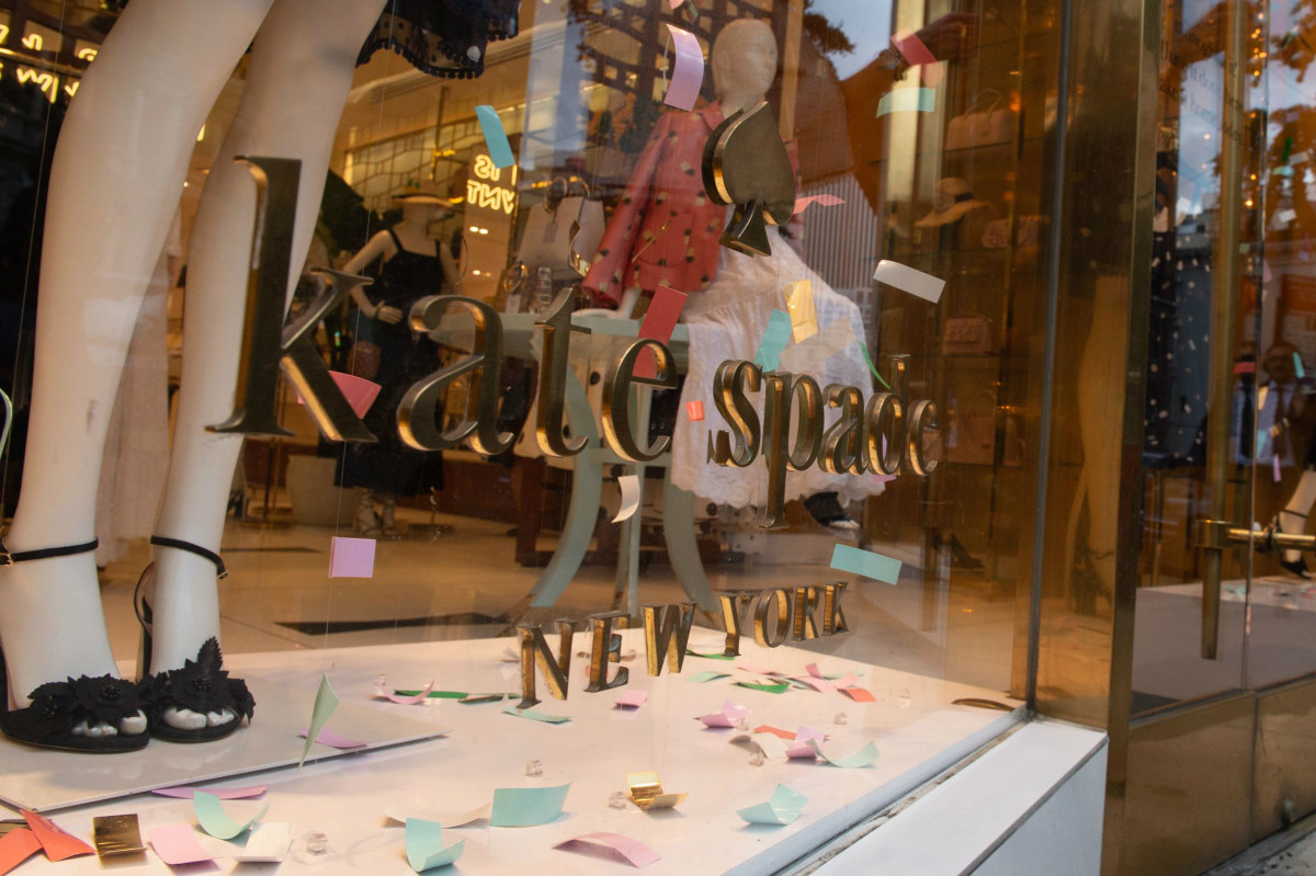A Kate Spade New York boutique. Photo: Bryan R. Smith/AFP/Getty Images