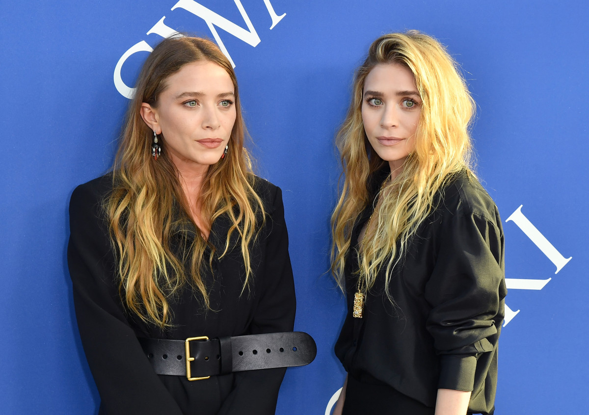 Mary-Kate and Ashley Olsen at the 2018 CFDA Fashion Awards. Photo: Angela Weiss/Getty Images