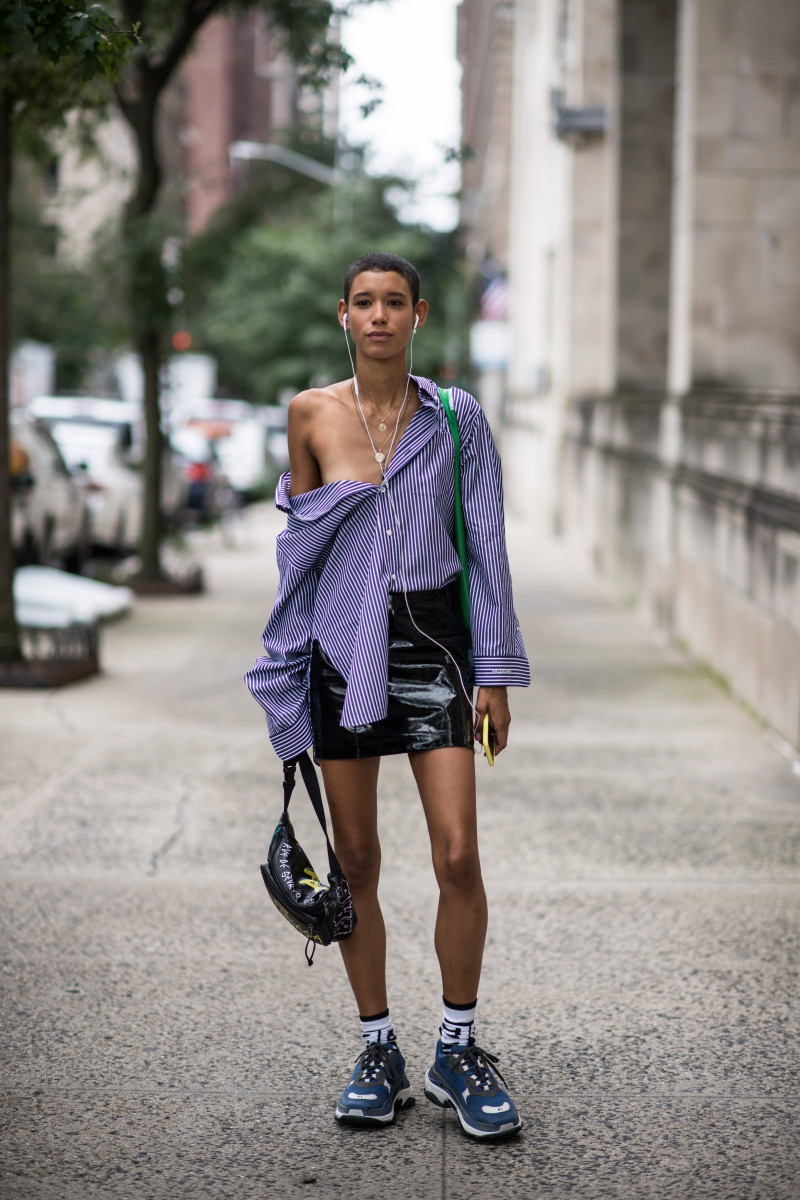During NYFW's Spring 2019 season in September. Photo: Timur Emek/Getty Images