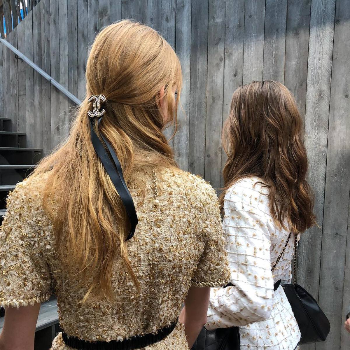 The beauty look at Chanel's Spring 2019 show. Photo: @hairbysammcknight/Instagram
