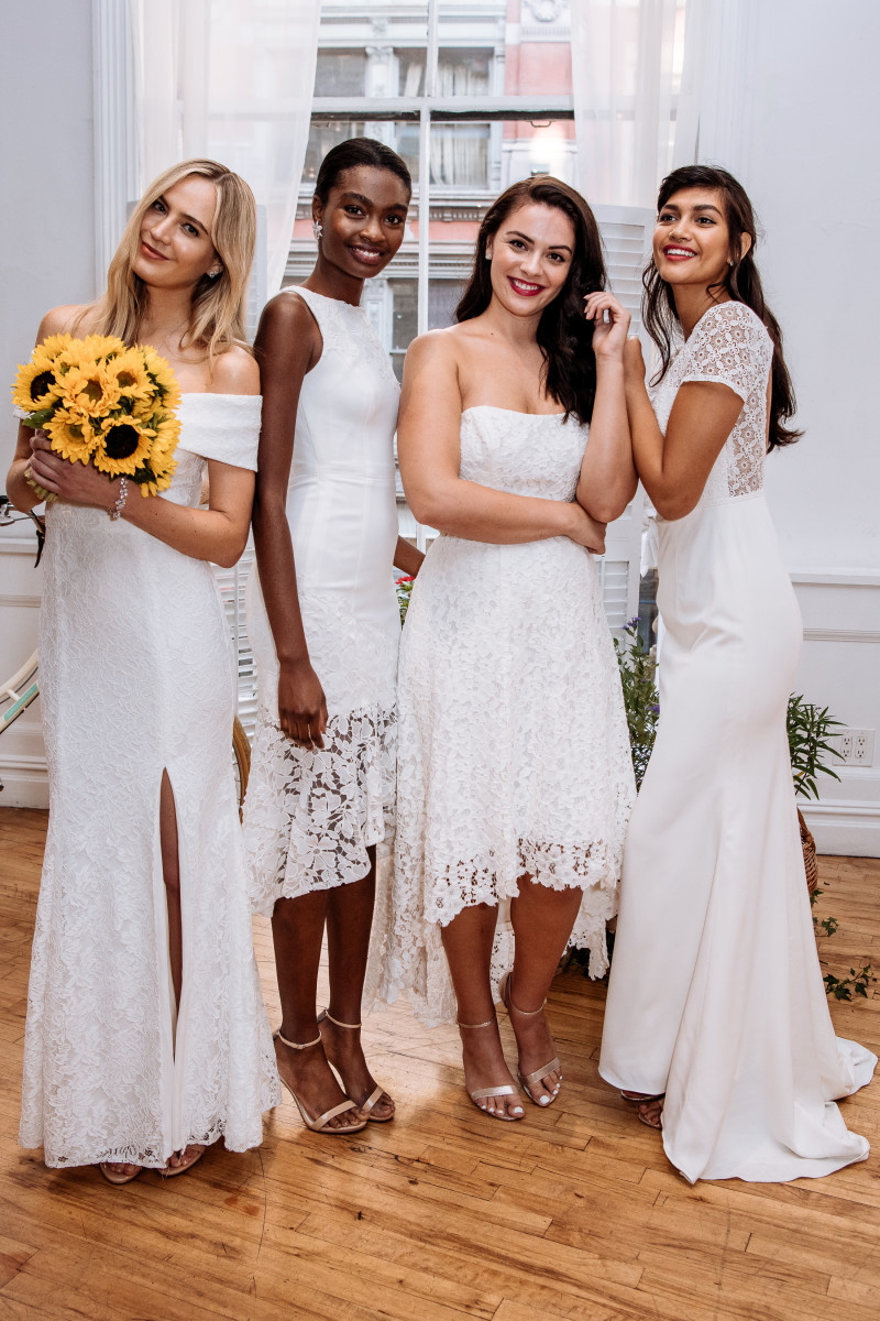 A scene from the David's Bridal Spring 2019 presentation, also featured on the brand's Instagram. Photo: Courtesy of David's Bridal