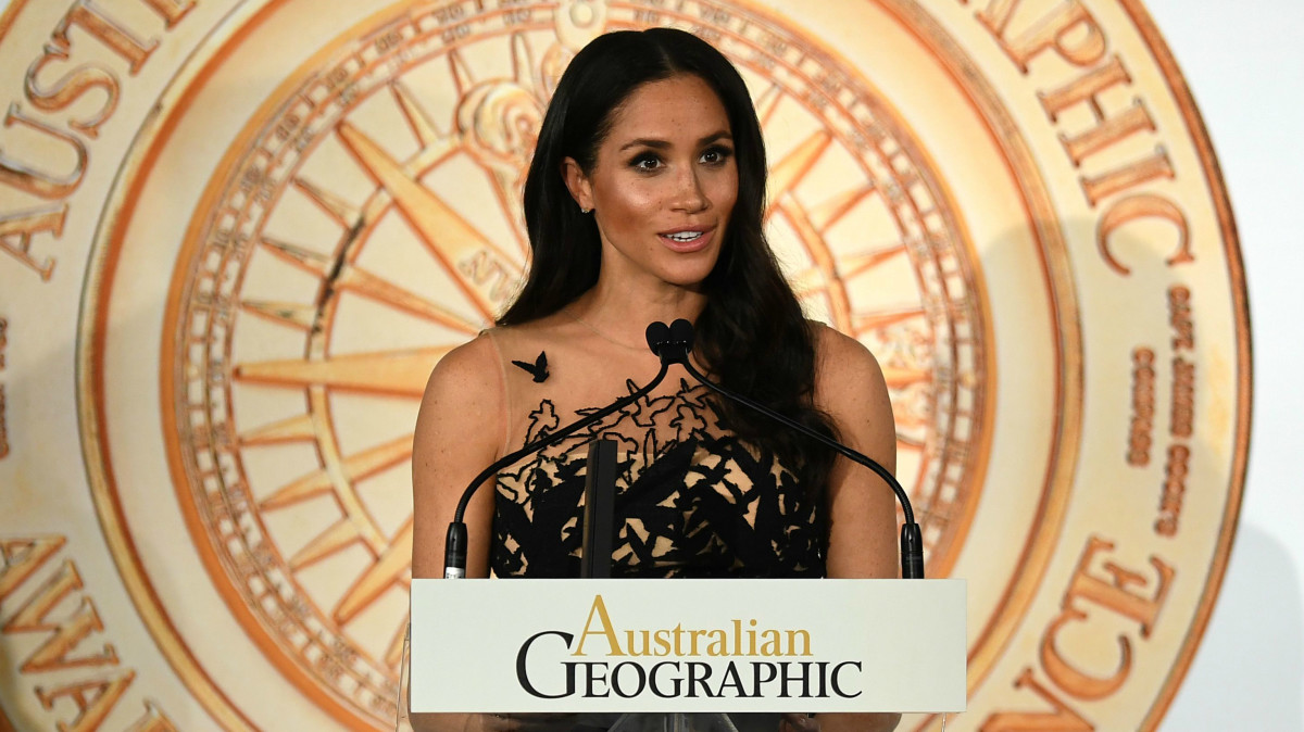 meghan markle oscar de la renta bird dress