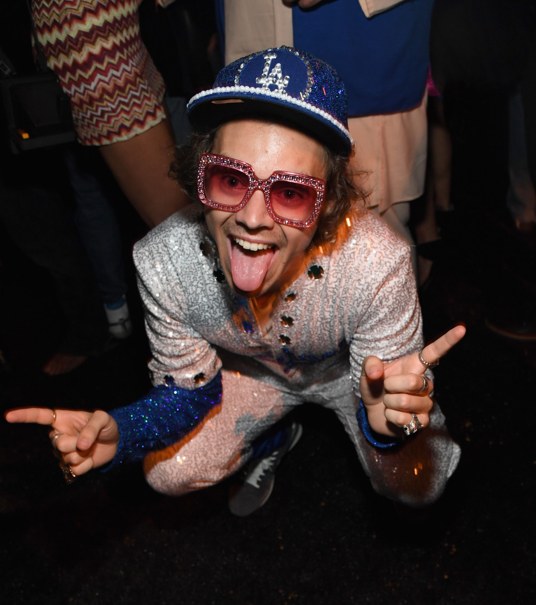 Harry Styles at the Casamigos Halloween Party in Beverly Hills, California. Photo: Kevin Mazur/Getty Images