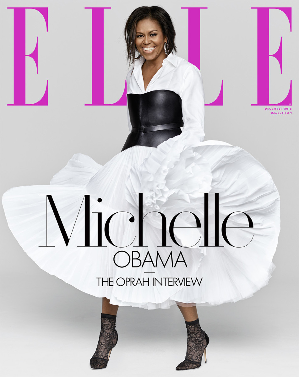 Michelle Obama Covers 'Elle''s December 2018 Issue - Fashionista