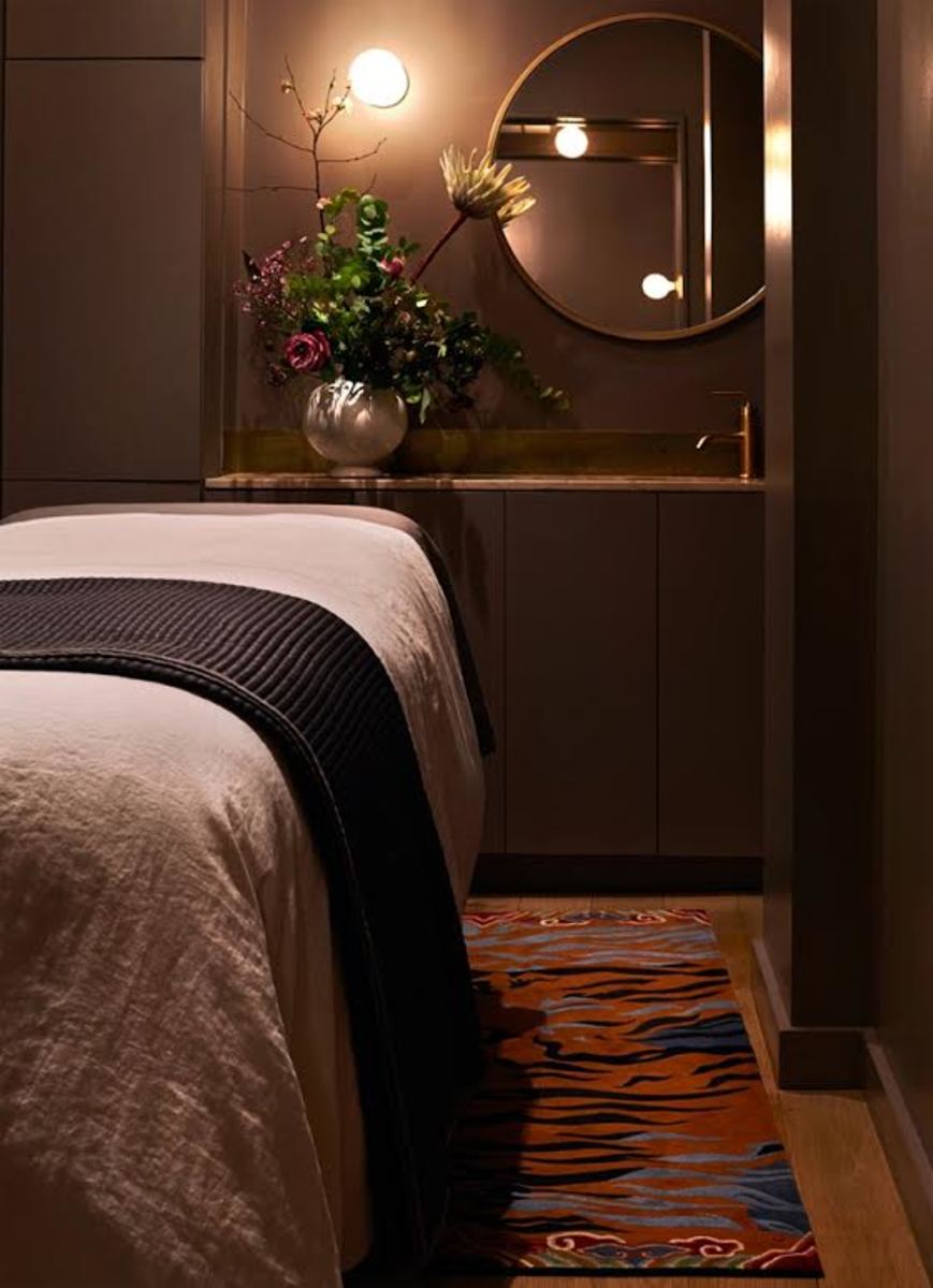 CAP Beauty's facial treatment room in its West Village location. Photo: Courtesy CAP Beauty's facial treatment room in its West Village location. Photo: Courtesy