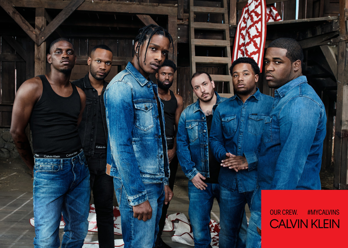 A$AP Mob for Calvin Klein. Photo: © 2017 Willy Vanderperre