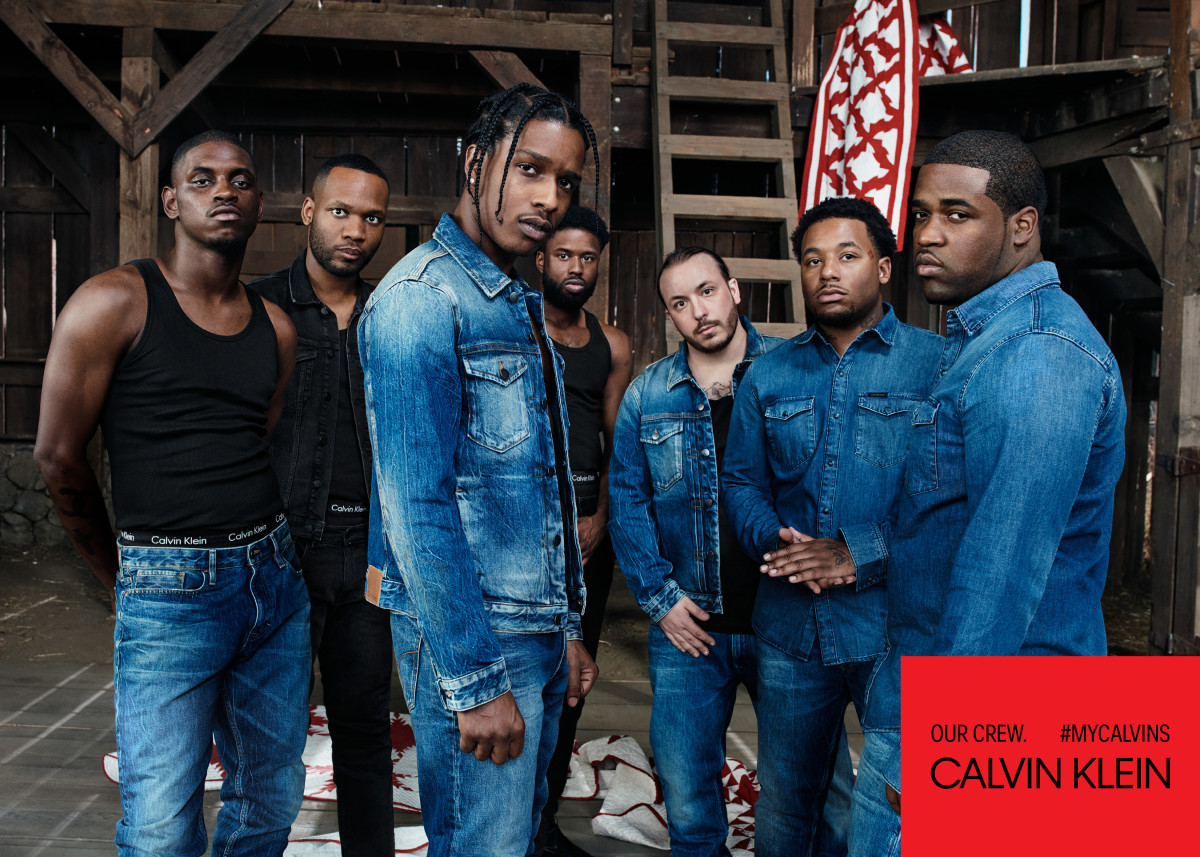 Resultado de imagem para A$AP Mob calvin klein