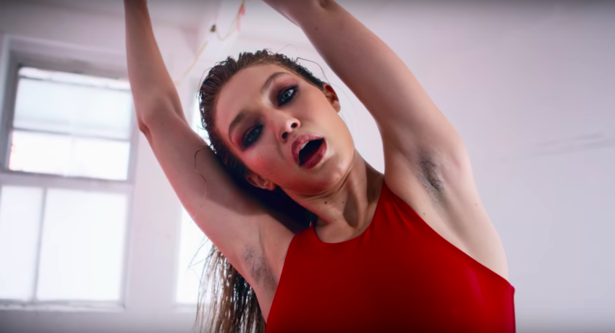 Gigi Hadid and Her Armpit Hair Get Sporty on Day 11 of 