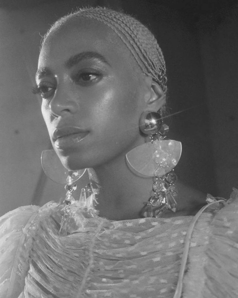 Solange Knowles. Photo: @vernonfrancois/Instagram