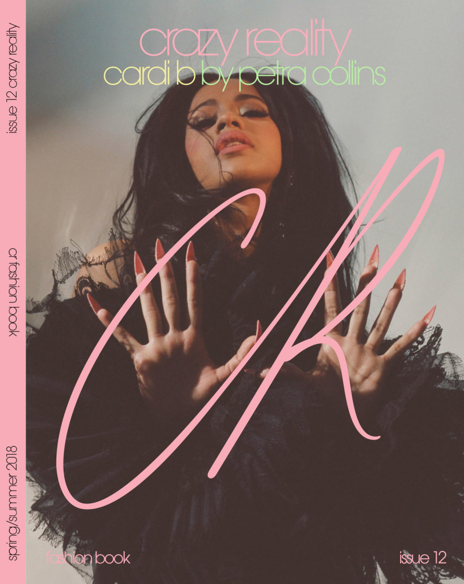 Cardi B for "CR Fashion Book," Issue 12. Photo: Petra Collins/"CR Fashion Book"
