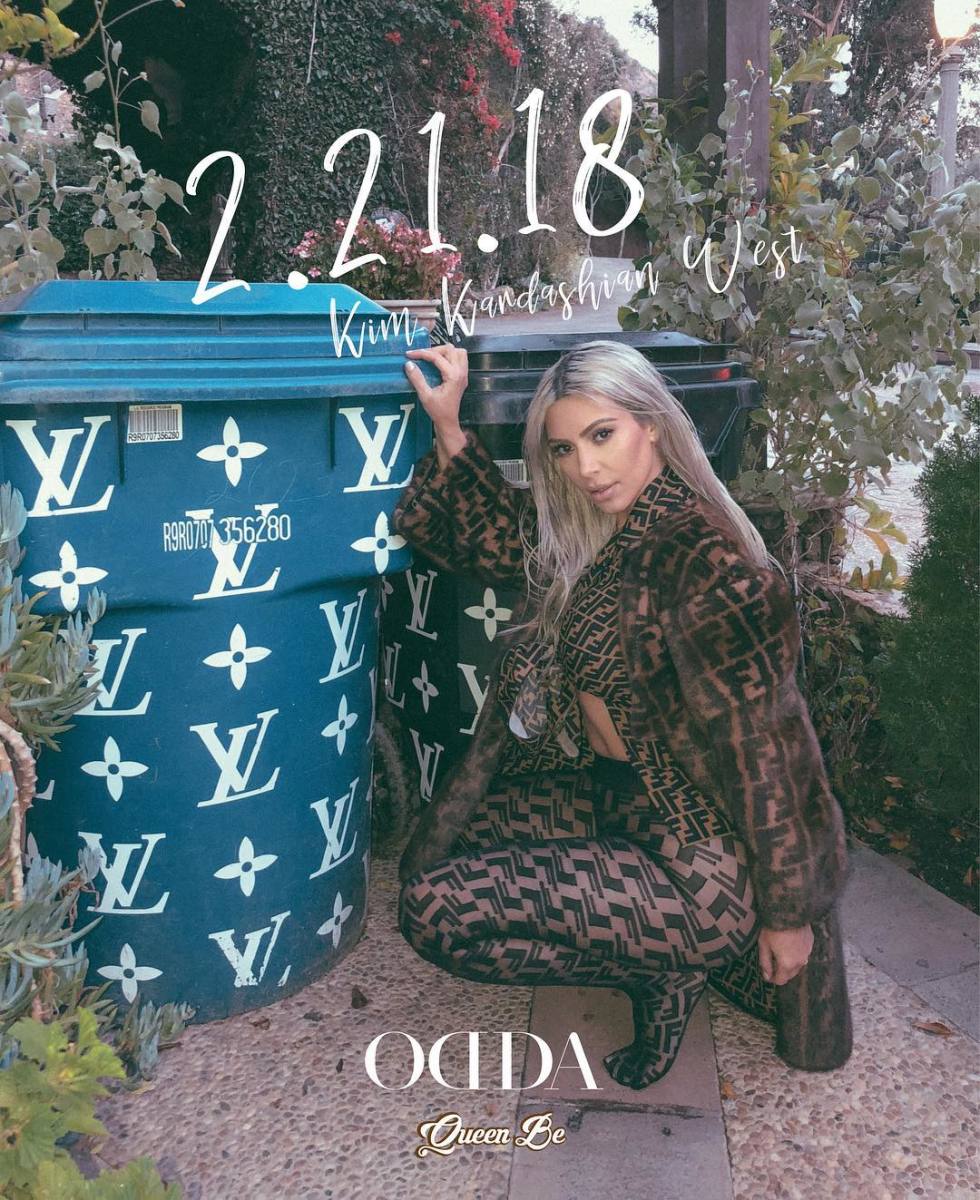 Kim Kardashian West on the cover of "Odda''s 14th issue. Photo: @oddamagazine/Instagram